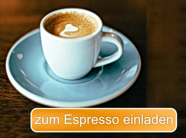 Eine Tasse Espresso
