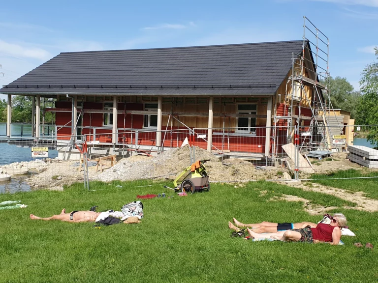 Die neue Wasserwacht am Wiflinger Weiher